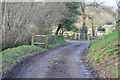 Entrance to Logmore Farm