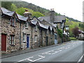 Row of terraced cottages in Bontddu