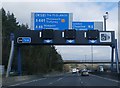 Gantry over the M4