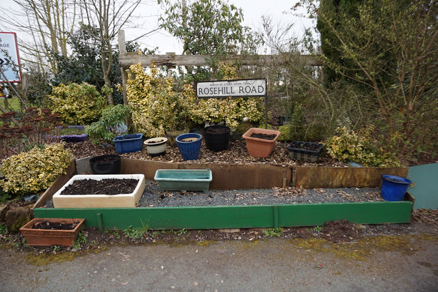 Small garden on Rosehill Road