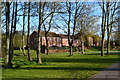 Housing and trees at Thamesmead