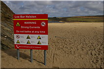 SW6424 : Full range of hazards, Loe Bar by Christopher Hilton