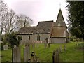 Ashurst church from the north