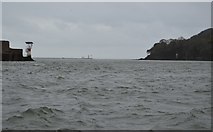 SX4553 : The mouth of the River Tamar by N Chadwick