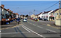 Llwynhendy Road houses and shops in The Avenue, Llwynhendy