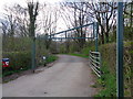 Entrance to Waseley Hills country park southern  car park