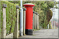 Pillar box (BT10 492), Finaghy, Belfast (April 2016)