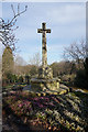 Memorial in Moorgate Cemetery, Rotherham