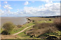 SJ2176 : The view south-east from Bagillt Cob by Jeff Buck