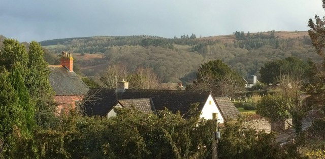 View over Dunster