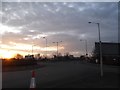 Roundabout on Newtown Road, Ashford