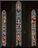 TF0851 : East window, All Saints' church, Ruskington by Julian P Guffogg