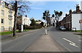 B4633 Gloucester Road towards the centre of Cheltenham