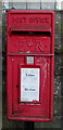 Queen Elizabeth II postbox outside Llwynhendy Stores, Llwynhendy