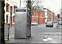 J3573 : Telephone box, Templemore Avenue, Belfast (April 2016) by Albert Bridge