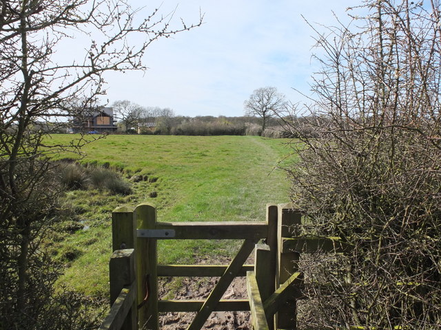 Path to Syd Brook Lane near Folly Cottage