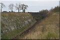 From the B1202 southwards to the estate road bridge at Dunston