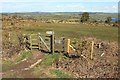 Gate by the car park, Haddon Hill