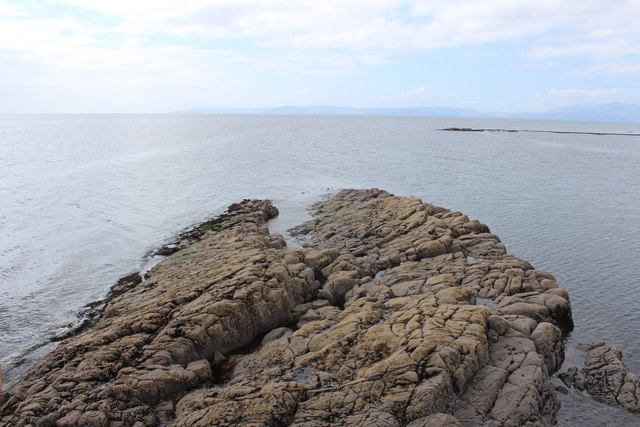 Rocks at Saltcoats Harbour