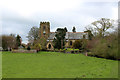 Approaching the Church at Kirby Wiske