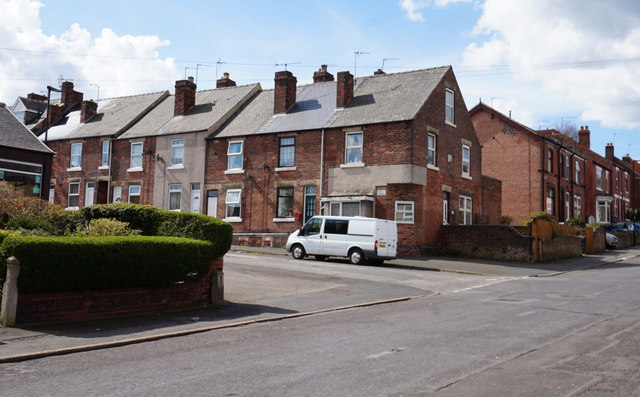 Elm Road off Queen's Road, Beighton © Ian S :: Geograph Britain and Ireland