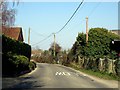 Bishopstoke Lane passes Hill