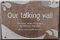 Our Talking Wall