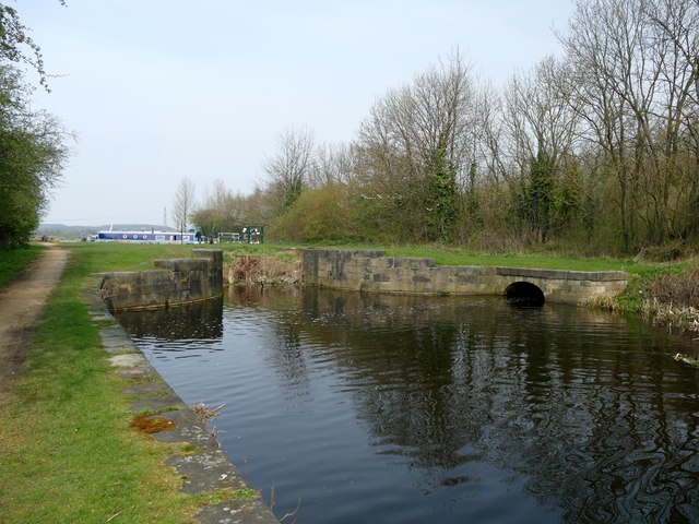 The former Altofts Lock
