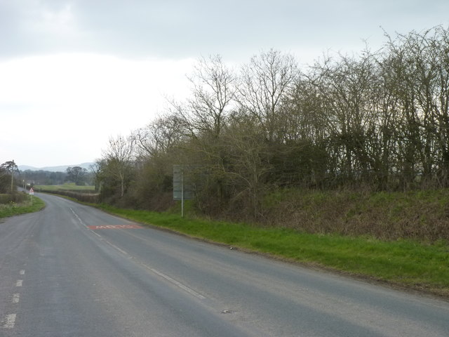 A44 near Bainstree Cross