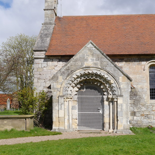 Door of St Nicholas, Askham Bryan © Rich Tea cc-by-sa/2.0 :: Geograph ...