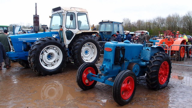 Tractors of different times