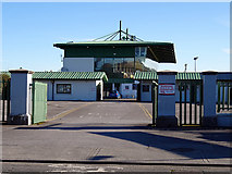 Q8314 : Entrance to the Kingdom Greyhound Stadium, Tralee by John Lucas
