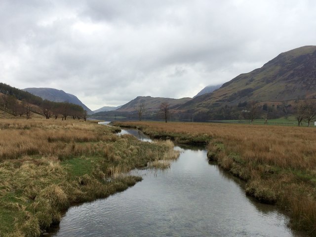 Flowing into Buttermere