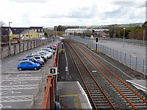 W8774 : Looking west from Midleton Station by John Lucas