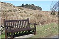 Roadside bench near Creagtaineach