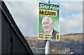 J3273 : Assembly election poster, Grosvenor Road, Belfast - April 2016(1) by Albert Bridge