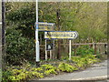 Roadsigns on Norwich Road