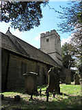 ST1396 : Gelligaer church by Gareth James