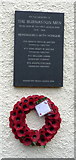 SK2832 : War memorial, Burnaston Village Hall by JThomas
