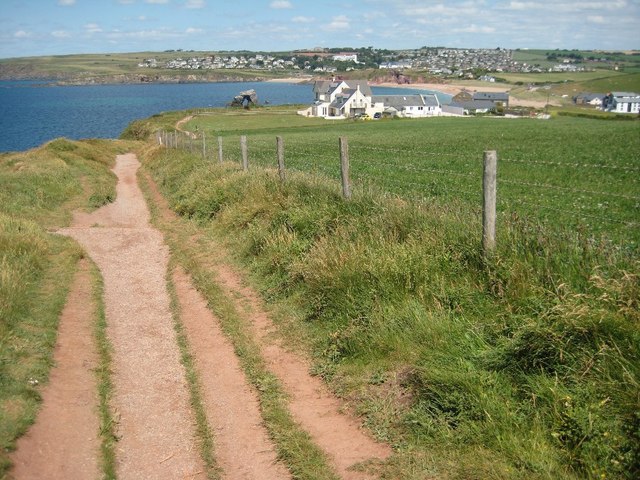 Coast path at Great Ledge