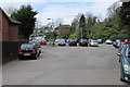 Access road to Llandaf railway station, Cardiff