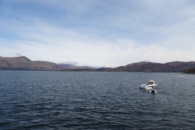 Boat on Loch Linnhe