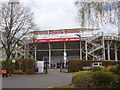 An entrance to the Swalec Stadium, Sophia Gardens