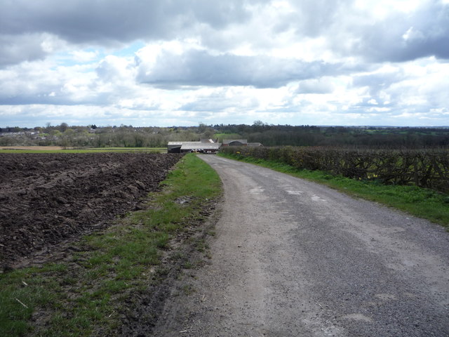 Track to Potlocks Farm