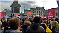 TQ3080 : People's Assembly Demonstration, Trafalgar Square by PAUL FARMER