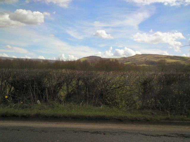 View towards Hargate Hill and Coombes Edge