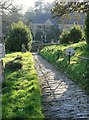 Churchyard path, Netherbury