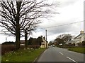 Houses at the road junction at Burnard