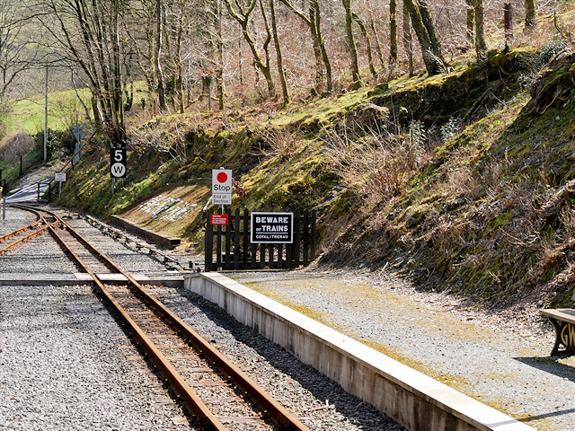Vale of Rheidol Railway, Passing Loop at Aberffrwd