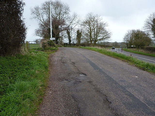 A stretch of the old road